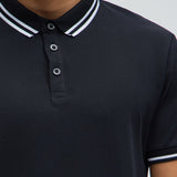 Camisa Polo Wilson Short Sleeve - Negro