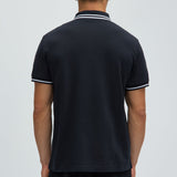 Camisa Polo Wilson Short Sleeve - Negro