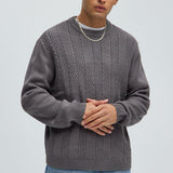 Suéter All Night Long Crewneck - Carbón