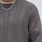 Suéter All Night Long Crewneck - Carbón
