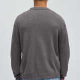 Suéter All Night Long Crewneck - Carbón
