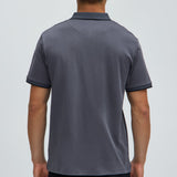 Camisa Polo Fernando Textured - Carbón
