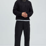 Suéter Make The Call Crewneck - Negro