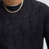 Suéter Make The Call Crewneck - Negro
