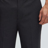 Pantalón Henry Pinstripe Straight - Negro