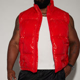 Chaleco Caleb Puffer - Rojo