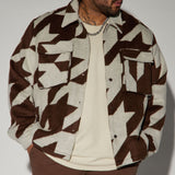 Shacket Charlie Felt - Café/Combinado