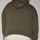 Sudadera In My Feels Heavyweight Sweater - Oliva