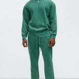 Sudadera Tyson Heavy Wash Crewneck - Verde