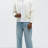 Chamarra Acolchada Buck Textured - Hueso
