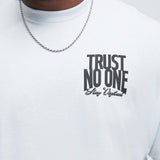 Camisa De Manga Corta Stay Vigilant - Blanco
