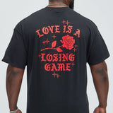 Camisa De Manga Corta Love Is - Negro