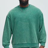 Sudadera Tyson Heavy Wash Crewneck - Verde