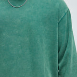Sudadera Tyson Heavy Wash Crewneck - Verde