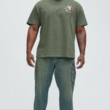 Camisa De Manga Corta The Future 199X - Verde Salvia