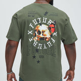 Camisa De Manga Corta The Future 199X - Verde Salvia