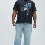 Camisa De Manga Corta Muhammad Ali I Am Greatest - Negro