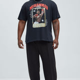 Camisa De Manga Corta Muhammad Ali Polaroid - Negro