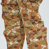 Pantalones Tipo Cargo Tony Straight - Camuflaje