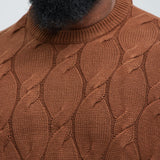Suéter Make The Call Crewneck - Café
