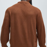 Suéter Make The Call Crewneck - Café