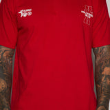Camisa De Manga Corta Hollywood Hills X - Rojo