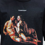Camisa De Manga Corta Forbidden Textured - Negro