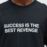 Camisa De Manga Corta Success Is The Best Revenge - Negro