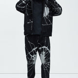 Sudadera Tyson Web Of Lies Oversized Zip - Negro