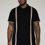 Camisa Polo Sensational Short Sleeve - Negro/Combinado