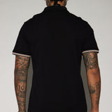 Camisa Polo Sensational Short Sleeve - Negro/Combinado
