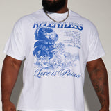 Camisa De Manga Corta Love Is Poison - Blanco