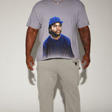 Camisa De Manga Corta Boyz N The Hood Ice Cube - Gris