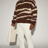 Suéter In The Game Crewneck - Café/Combinado