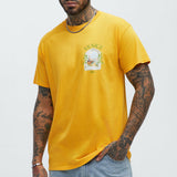 Camisa De Manga Corta Venice Italy - Dorado