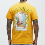 Camisa De Manga Corta Venice Italy - Dorado