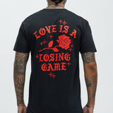 Camisa De Manga Corta Love Is - Negro