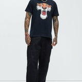 Camisa De Manga Corta Disney The Jungle Book Shere Khan - Negro