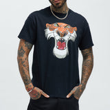 Camisa De Manga Corta Disney The Jungle Book Shere Khan - Negro