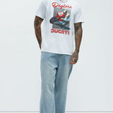 Camisa De Manga Corta Ducati Daytona - Blanco
