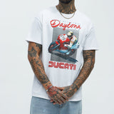 Camisa De Manga Corta Ducati Daytona - Blanco