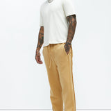 Pantalón Deportivo Tyson Douglas Frayed - Camello