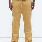 Pantalón Deportivo Tyson Douglas Frayed - Camello