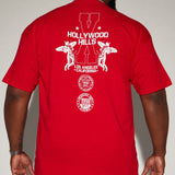 Camisa De Manga Corta Hollywood Hills X - Rojo