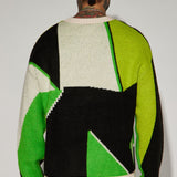 Suéter Worth It Crewneck - Verde/Combinado