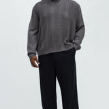 Suéter All Night Long Crewneck - Carbón