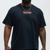 Camisa De Manga Corta Marvel Wolverine - Negro