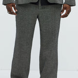 Pantalón Hancock Tweed Textured Slim - Carbón