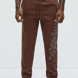 Pantalón Jogger Tyson Fly High Oversized - Café