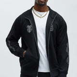 Chamarra Bliss Track - Negro